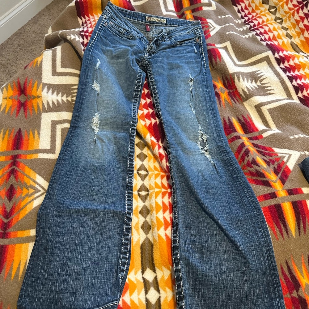 BKE Distressed Jeans